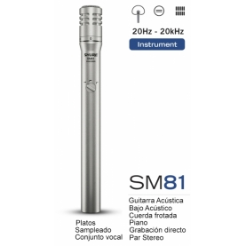 Microfono Shure SM81