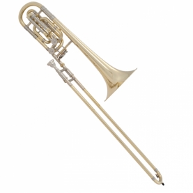 Trombon Bajo Bach Stradivarius LT50 Sib/Fa/Mib
