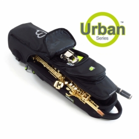 Funda Saxofon Soprano Fusion Urban Negra