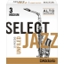 Caña Saxofon Alto D'addario Select Jazz Unfiled 3M