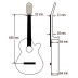 Medidas Guitarra Paco Castillo 235TE